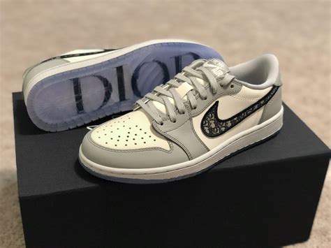 black and white dior jordans|jordan 1 dior low price.